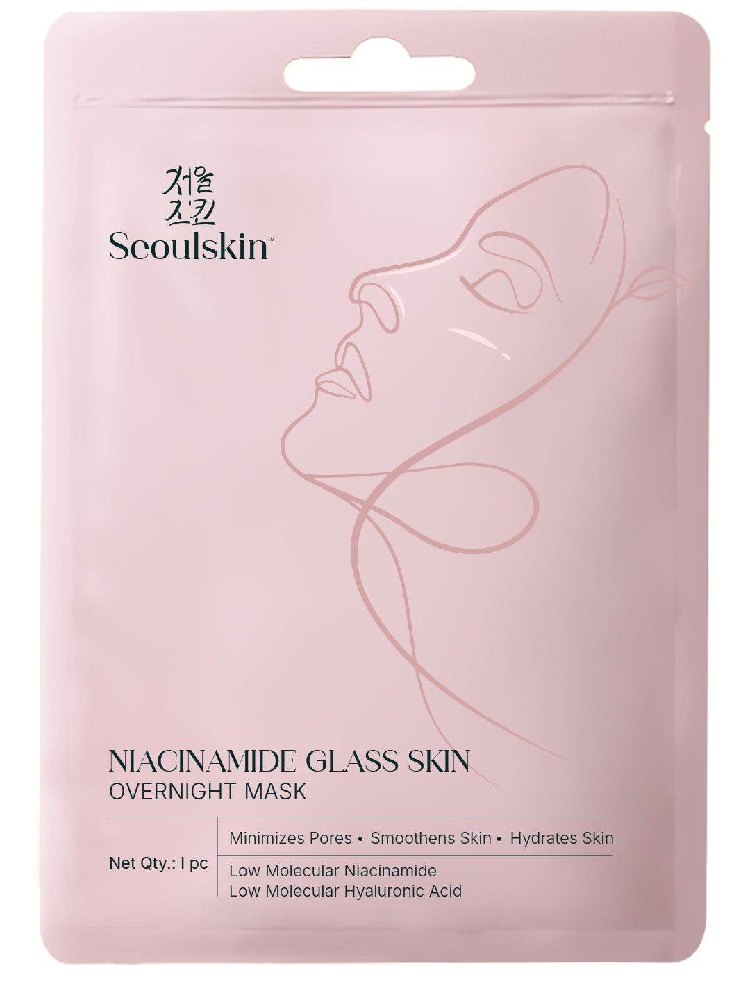 SEOULSKIN Niacinamide Glass Skin Overnight Mask Pack