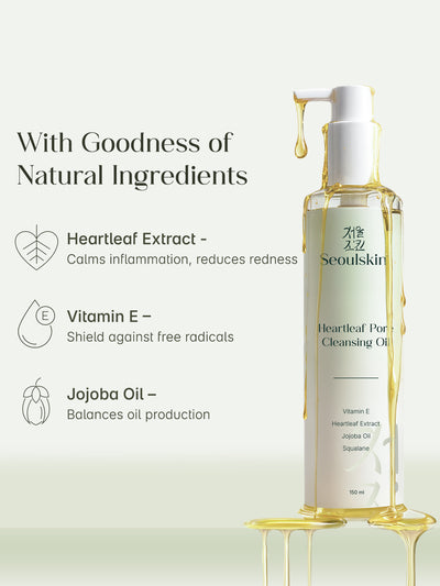 SEOULSKIN Korean Face Cleansing Oil 150 ml