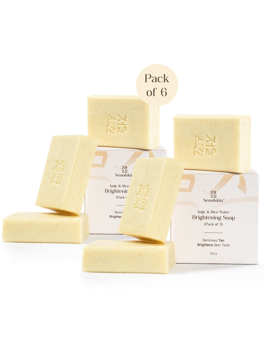 Kojic Acid & Rice Water Brightening Soap for Tan Removal | Seoulskin ...