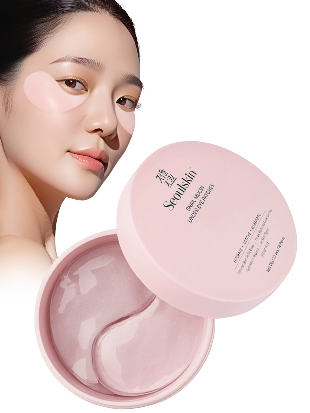 Seoulskin Snail Mucin Under Eye Patches